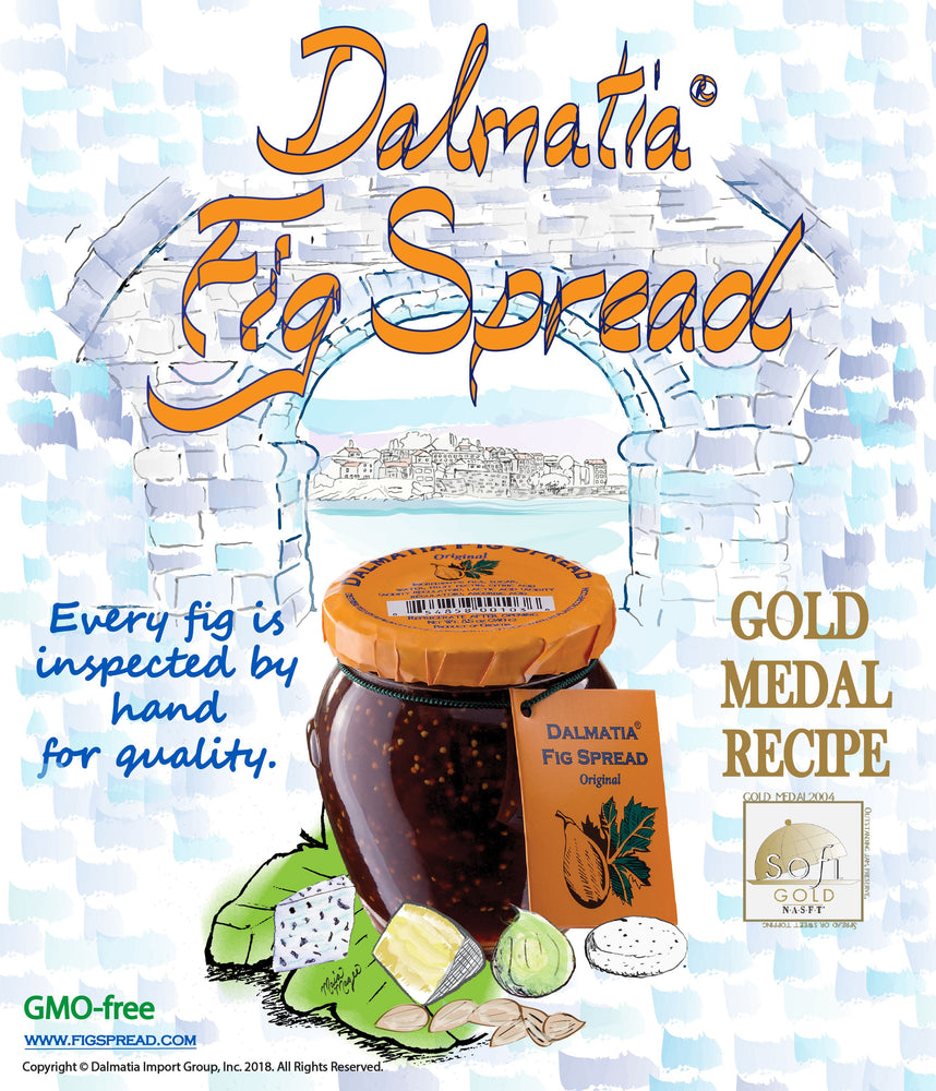 Award-winning recipe Dalmatia® Fig Spread 12-pack (gluten free)