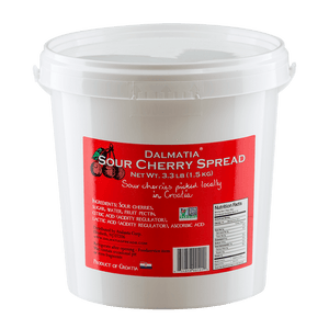 SALE - Dalmatia® Sour Cherry Spread - 4/3.3lb pails