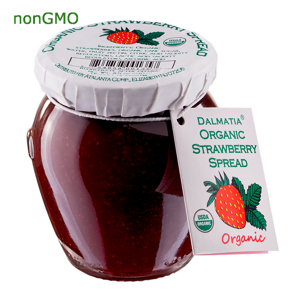 Dalmatia® Organic Strawberry Spread 12-pack